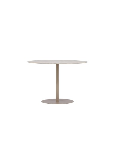 Runt matbord Lycke, Ø110 cm, Beige
