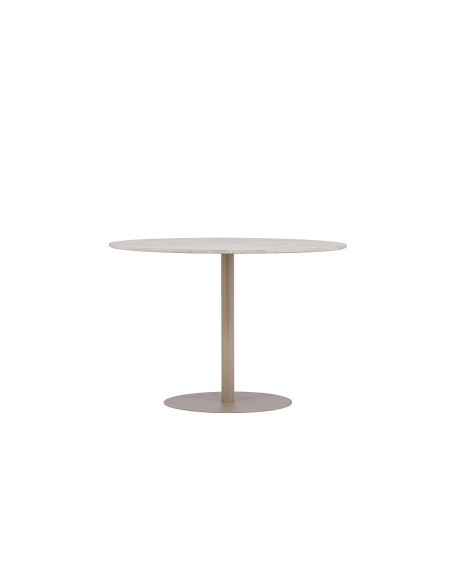 Runt matbord Lycke, Ø110 cm, Beige