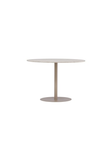 Runt matbord Lycke, Ø110 cm, Beige