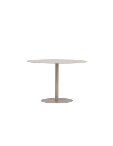 Runt matbord Lycke, Ø110 cm, Beige