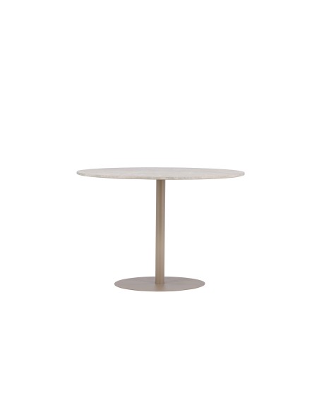 Runt matbord Lycke, Ø110 cm, Beige