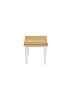 Sidobord Mexico Bord, 40 × 40 cm, Natur