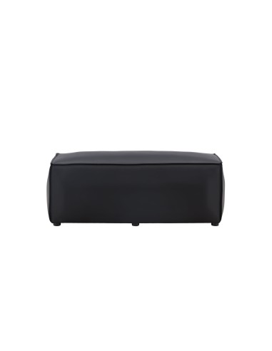 Fåtölj Palermo Puff, 59 × 119 cm, Svart