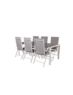 Matgrupp Break med Break matstolar, 205 × 90 cm 2