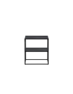 Soffbord Netz, 55 × 55 cm, Svart