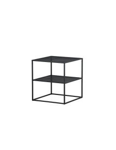 Soffbord Netz, 55 × 55 cm, Svart 2