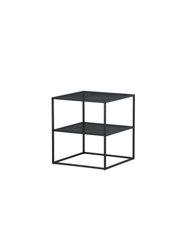 Soffbord Netz, 55 × 55 cm, Svart