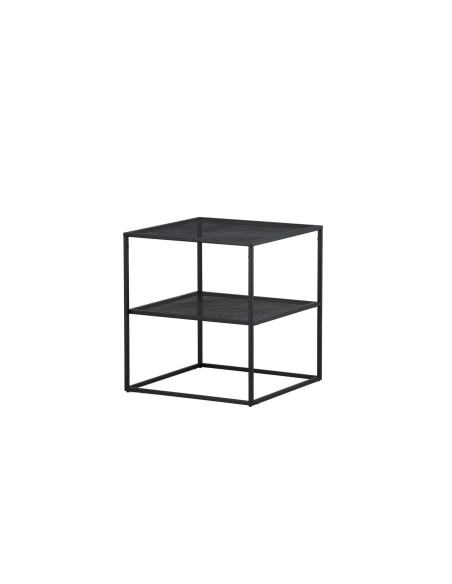 Soffbord Netz, 55 × 55 cm, Svart