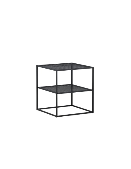 Soffbord Netz, 55 × 55 cm, Svart