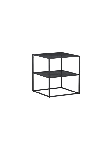 Soffbord Netz, 55 × 55 cm, Svart
