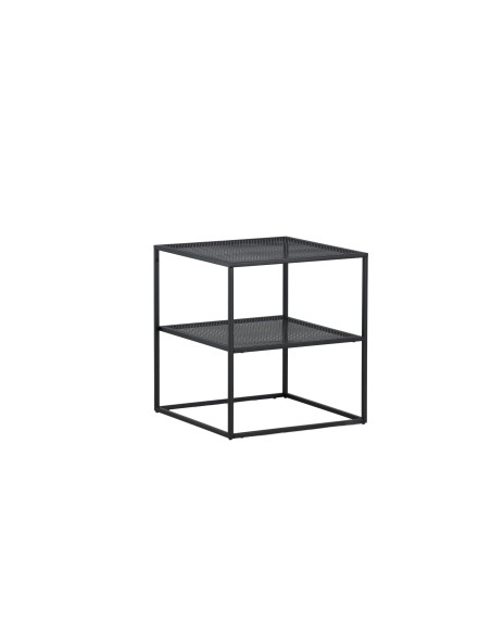 Soffbord Netz, 55 × 55 cm, Svart