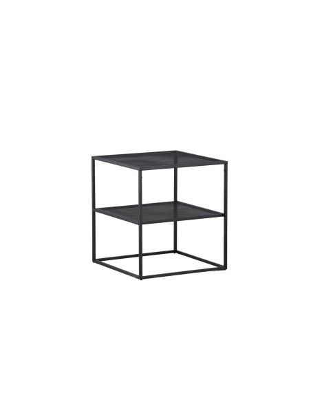 Soffbord Netz, 55 × 55 cm, Svart
