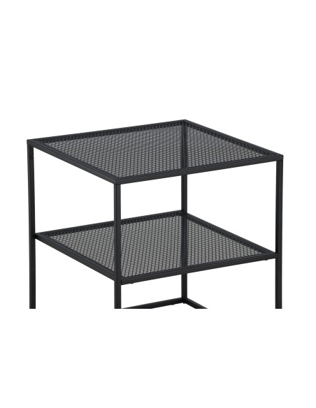 Soffbord Netz, 55 × 55 cm, Svart
