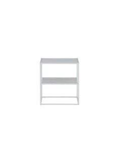 Soffbord Netz, 55 × 55 cm, Vit