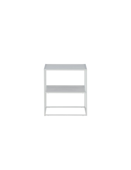 Soffbord Netz, 55 × 55 cm, Vit