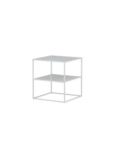 Soffbord Netz, 55 × 55 cm, Vit 2