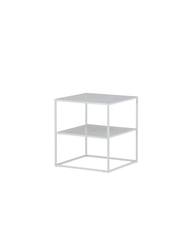 Soffbord Netz, 55 × 55 cm, Vit