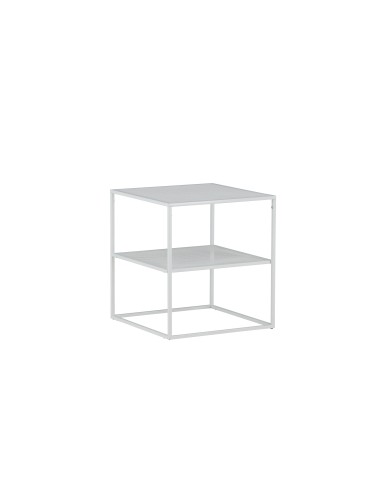 Soffbord Netz, 55 × 55 cm, Vit