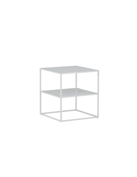 Soffbord Netz, 55 × 55 cm, Vit