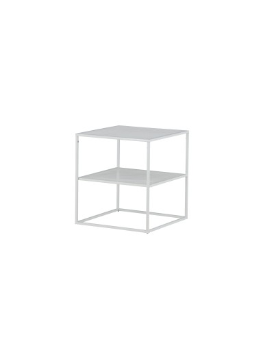 Soffbord Netz, 55 × 55 cm, Vit