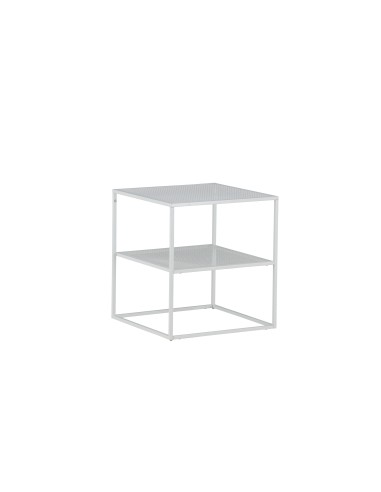 Soffbord Netz, 55 × 55 cm, Vit