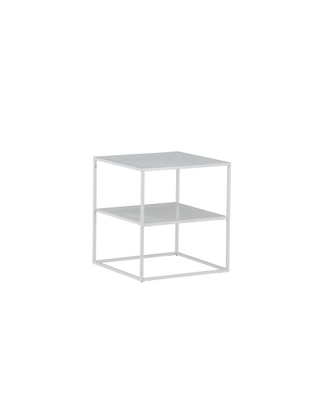 Soffbord Netz, 55 × 55 cm, Vit