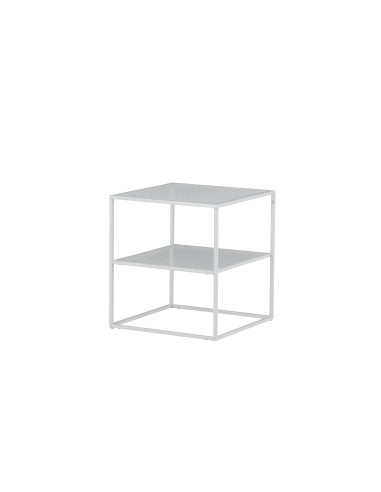 Soffbord Netz, 55 × 55 cm, Vit