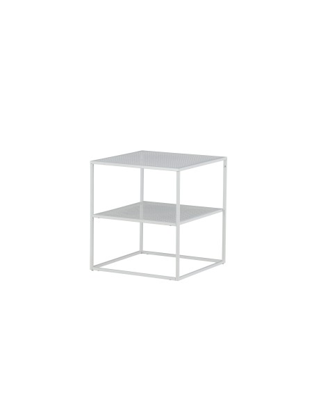 Soffbord Netz, 55 × 55 cm, Vit