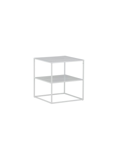 Soffbord Netz, 55 × 55 cm, Vit