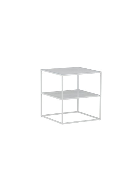 Soffbord Netz, 55 × 55 cm, Vit