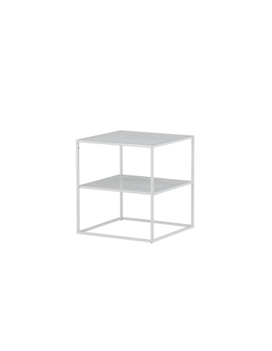 Soffbord Netz, 55 × 55 cm, Vit