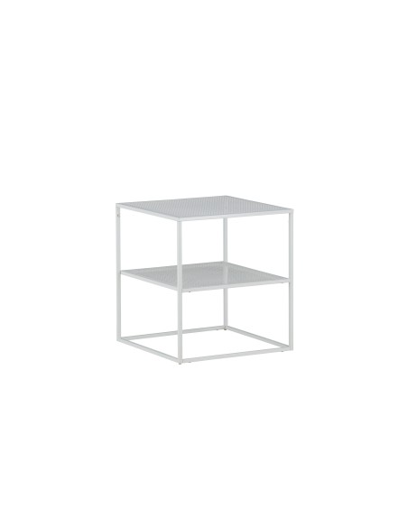 Soffbord Netz, 55 × 55 cm, Vit
