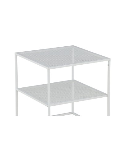 Soffbord Netz, 55 × 55 cm, Vit