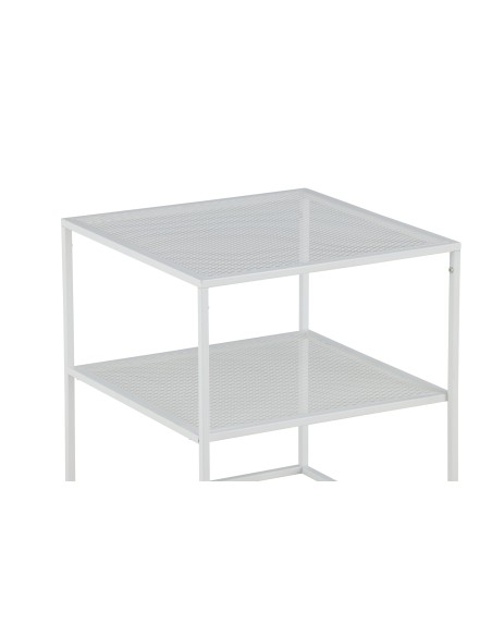 Soffbord Netz, 55 × 55 cm, Vit
