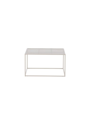 Soffbord Netz, 80 × 80 cm, Beige