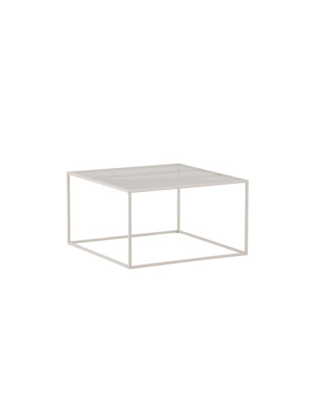 Soffbord Netz, 80 × 80 cm, Beige