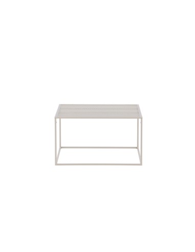 Soffbord Netz, 80 × 80 cm, Beige