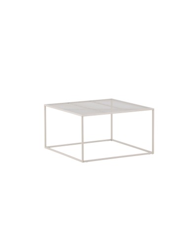Soffbord Netz, 80 × 80 cm, Beige