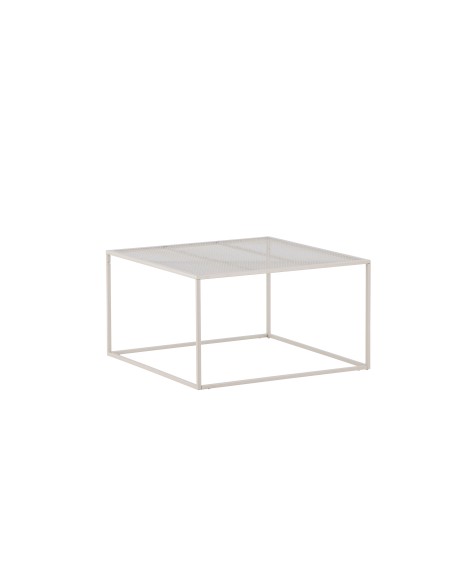 Soffbord Netz, 80 × 80 cm, Beige