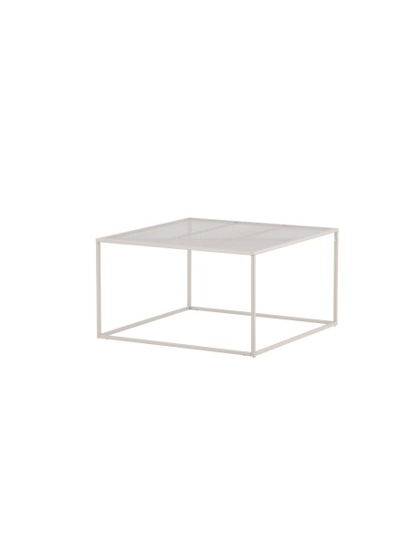 Soffbord Netz, 80 × 80 cm, Beige