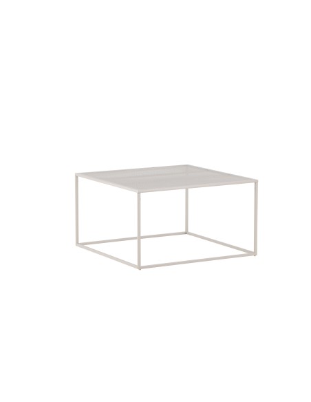 Soffbord Netz, 80 × 80 cm, Beige