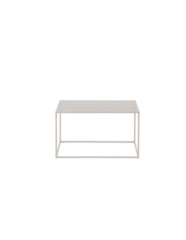 Soffbord Netz, 80 × 80 cm, Beige