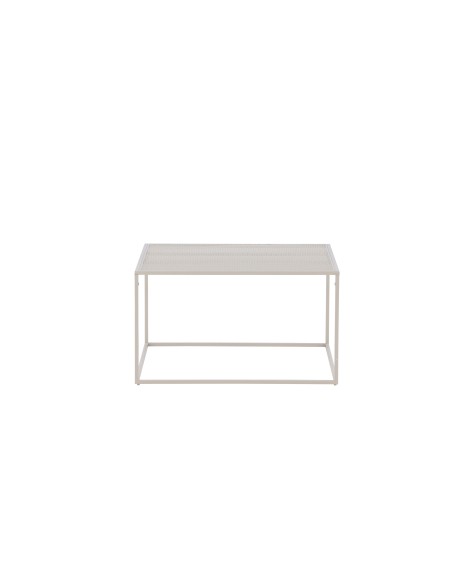 Soffbord Netz, 80 × 80 cm, Beige