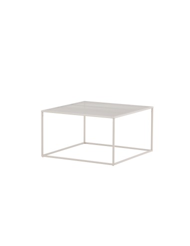 Soffbord Netz, 80 × 80 cm, Beige
