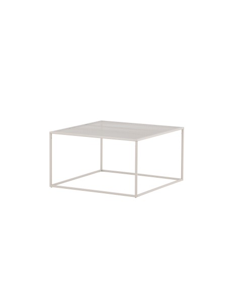 Soffbord Netz, 80 × 80 cm, Beige