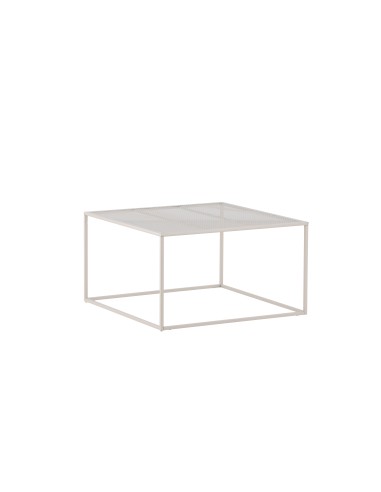Soffbord Netz, 80 × 80 cm, Beige