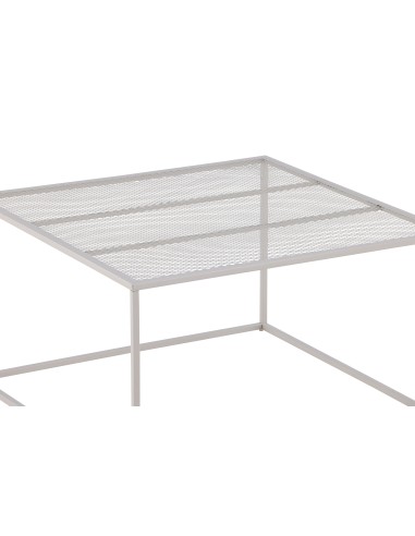 Soffbord Netz, 80 × 80 cm, Beige