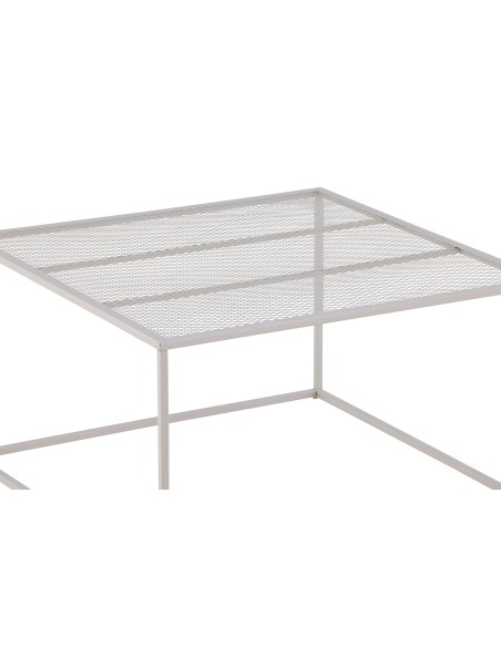 Soffbord Netz, 80 × 80 cm, Beige