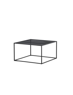 Soffbord Netz, 80 × 80 cm, Svart 2