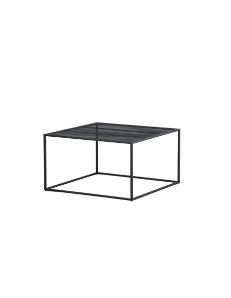 Soffbord Netz, 80 × 80 cm, Svart